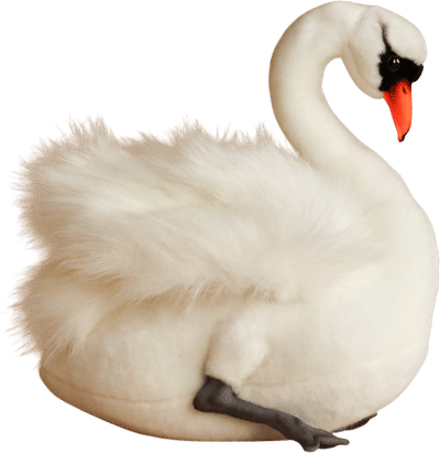 White Swan Bird Stuffed Animal