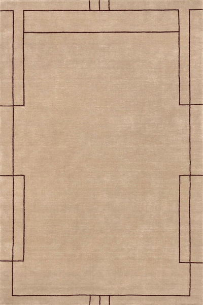 Nile Bordered Wool Rug