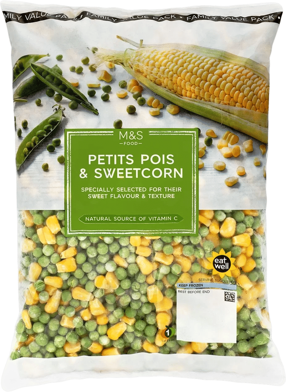 M&S Frozen Peas & Sweetcorn