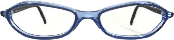 Emporio Armani Eyeglasses Frames 614 414 Black Clear Blue Rectangular 50-16-135