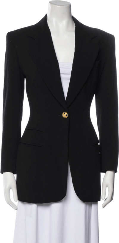 Vintage Donna Karan Single Button Blazer