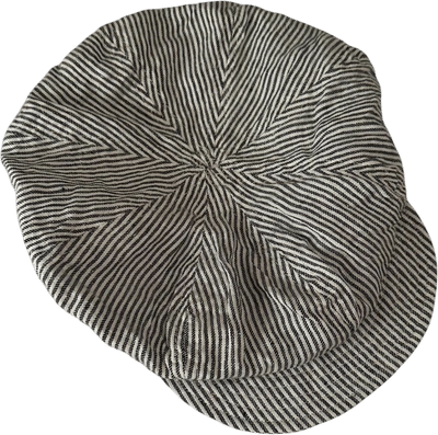Agnès B Striped Starburst Hat