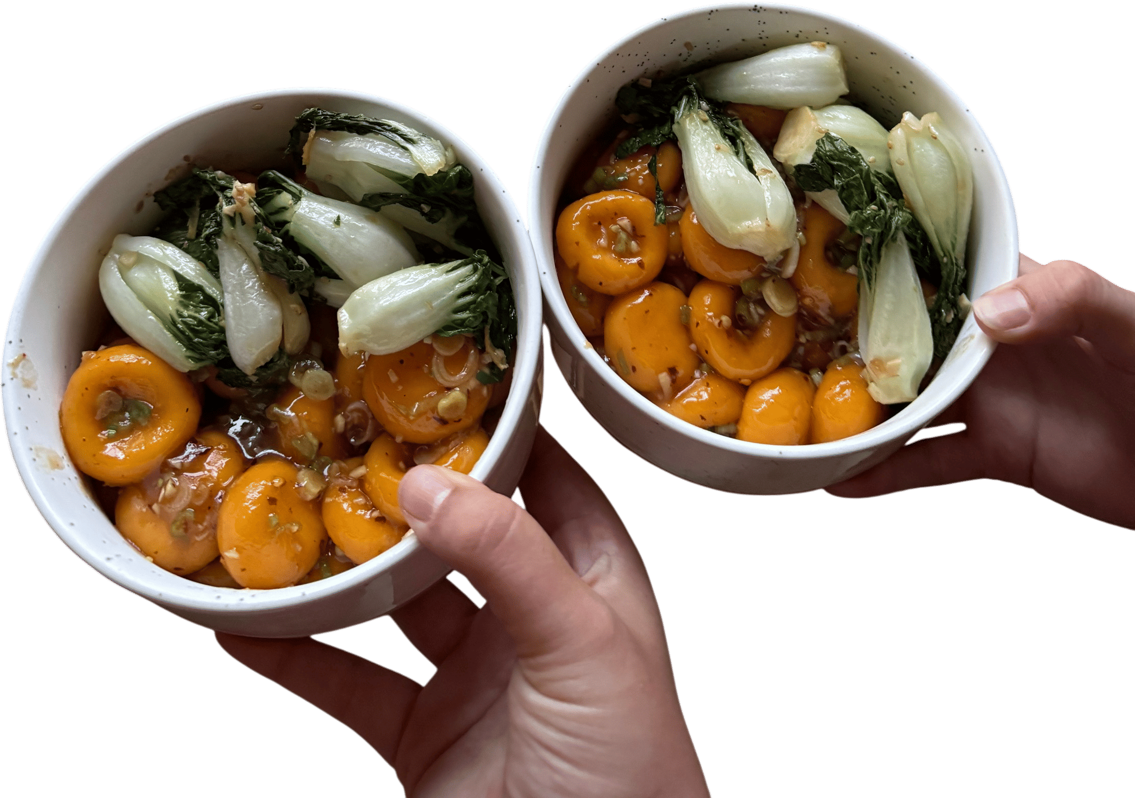 Carrot Button Noodles Recipe