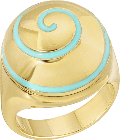 Swirl Pillbox Ring