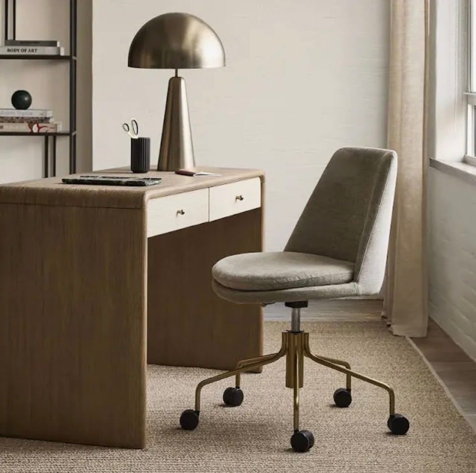 Finley swivel office chair on WestElm (no link available)