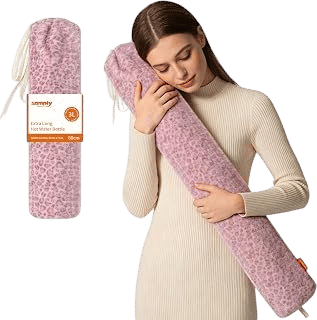 Extra long hot water bottle