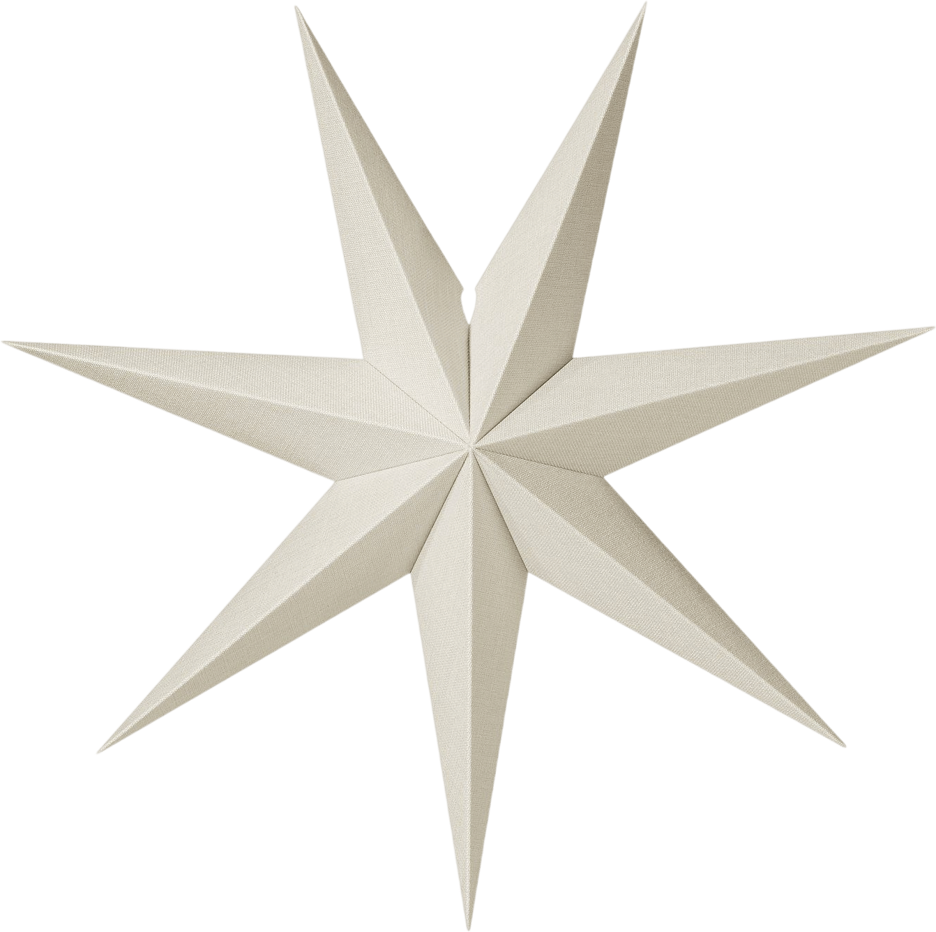 STRÅLA lamp shade, linen star, 28"