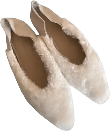 Flats Studio Amelia Beige size 6 US in Fur - 50075913