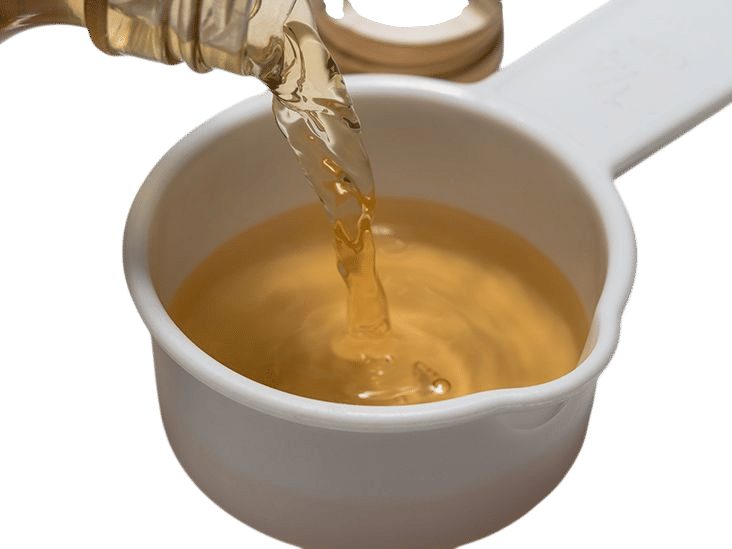 Apple cider vinegar hair rinse