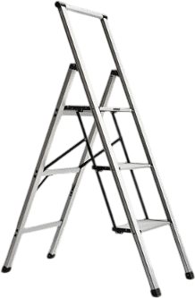 Frontgate Ultralight Slimline 3 Step Stool