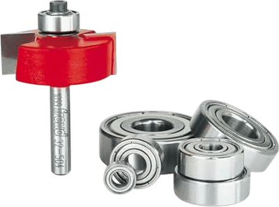 32-504 Rabbeting Bit Set with Bearings