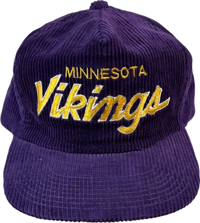 Vintage Minnesota Vikings Corduroy Hat