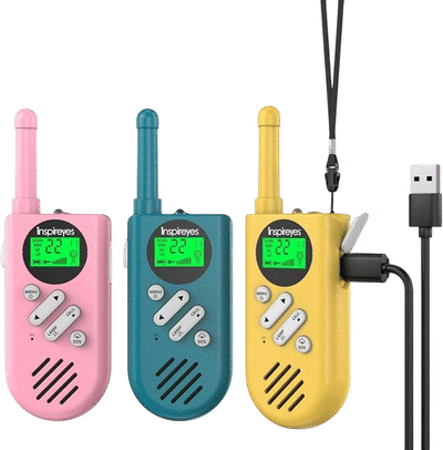 Inspireyes Rechargeable Walkie Talkies