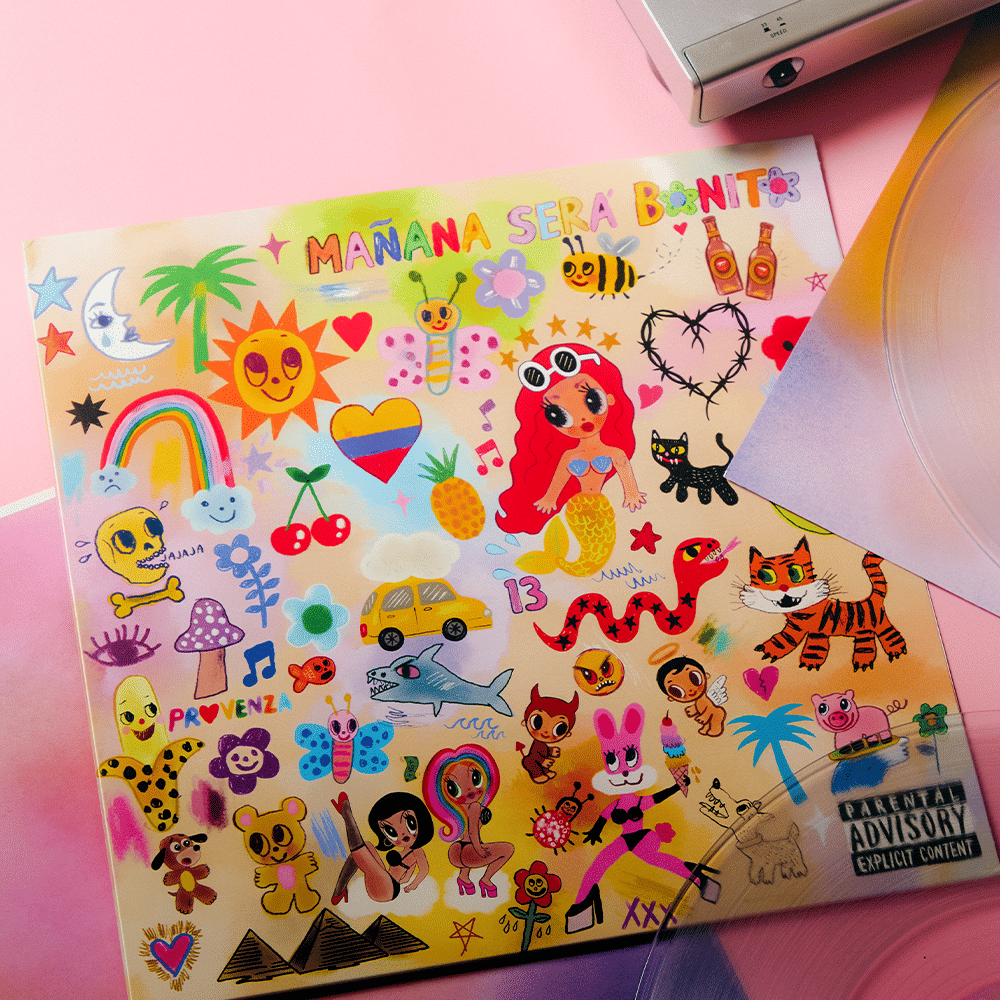 Mañana Será Bonito 2LP Vinyl (Karol G)