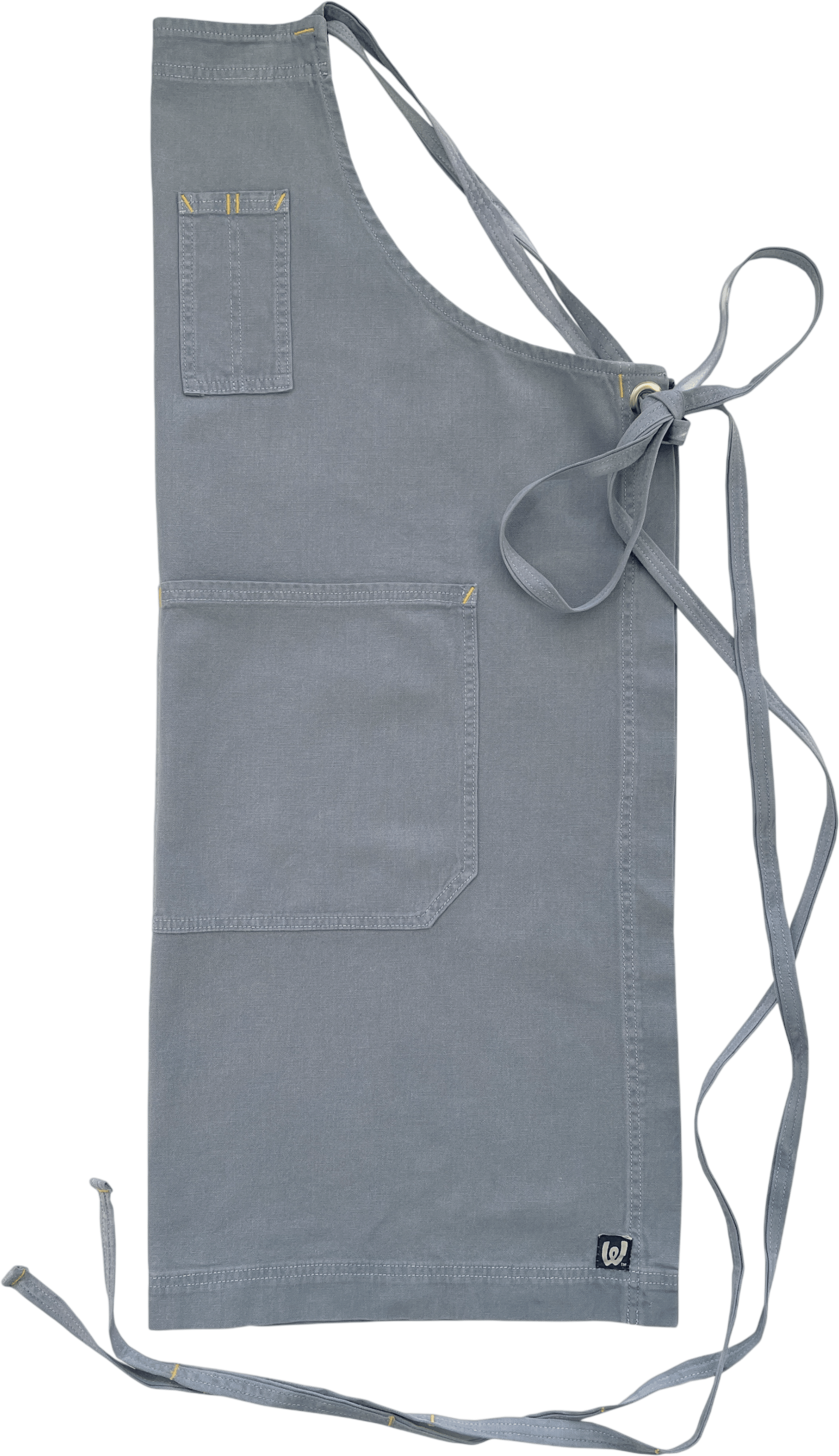 White Bark Workwear Cross-Back Apron