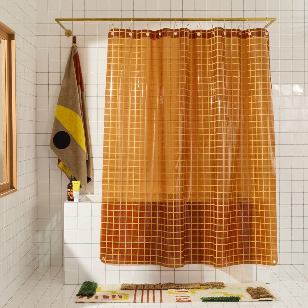Quiet Town shower curtains