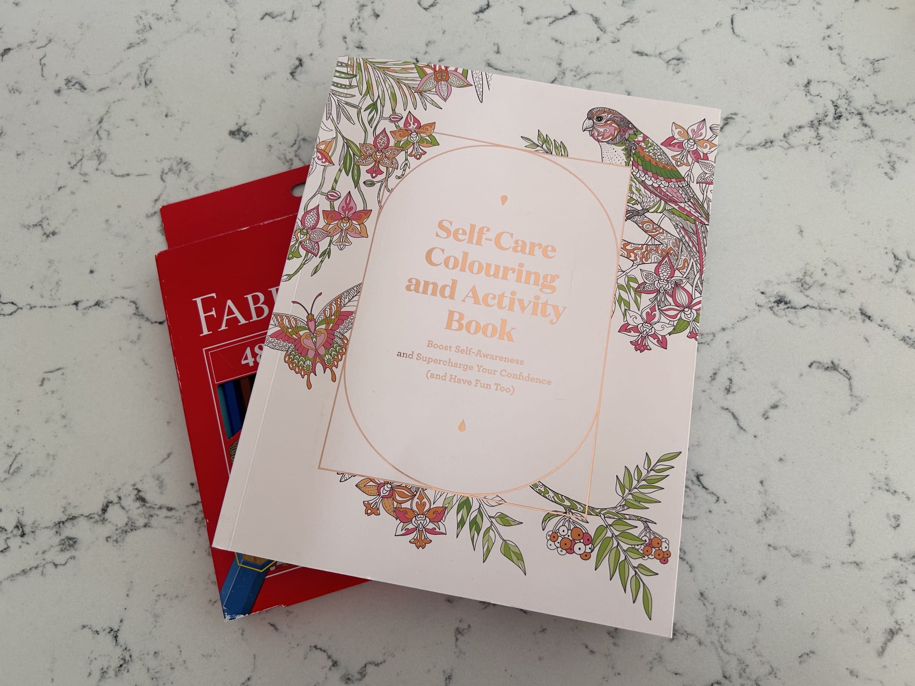 Self care activity book (with colouring!)