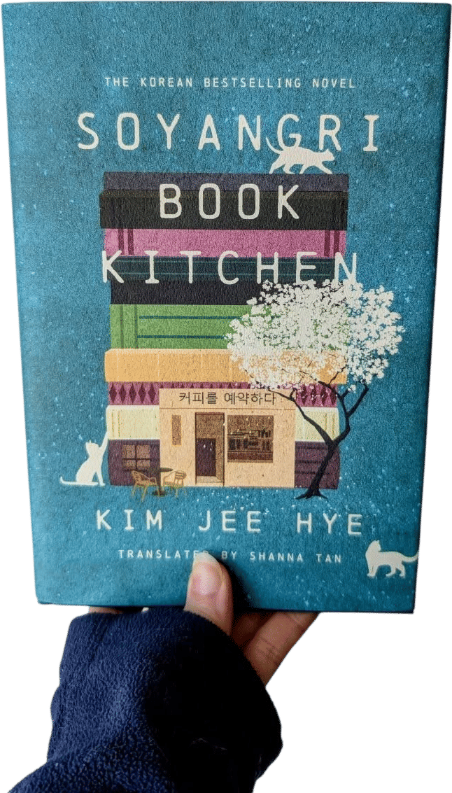 Jane 미안 on Instagram: "Soyangri Book Kitchen by Kim Jee Hye (translated)

Thank you SO much to the booksta friend who gifted me this from my wishlist 😭😭
--
I love this cover but I do wish it was more colorful like the international (?) version. 

I went into this, expecting the story to mostly follow Yoojin, similarly to Welcome to the Hyunam-dong Bookshop. But this is actually connecting short stories of different patrons. 

So, I felt very meh about Hyunam-dong. I definitely enjoyed Soyangri Book Kitchen a lot more, but I think the books have a lot of similarities too. 

I really loved Yoojin, even though we don't get as much of her as I would've liked.

This book was overall, sweet and easygoing, even though some of the patrons are dealing with heavy hearts.

A few parts had me a little bored, NGL lol. But I've been reading a lot of high stress books, so the drastic change up in pace wasn't easy to adjust to.

I recommend when you want something to help slow you down, in thoughts and in life. 

Have you read this yet?"