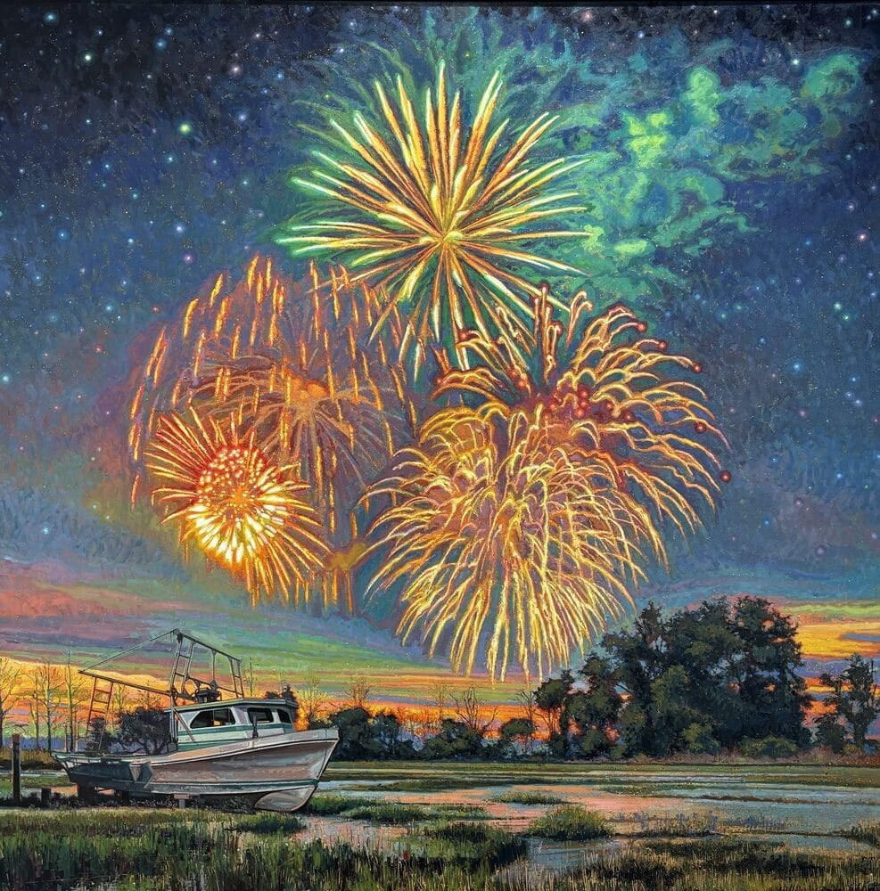 Fireworks Over Bayou, 2026 - Charlie Buckley