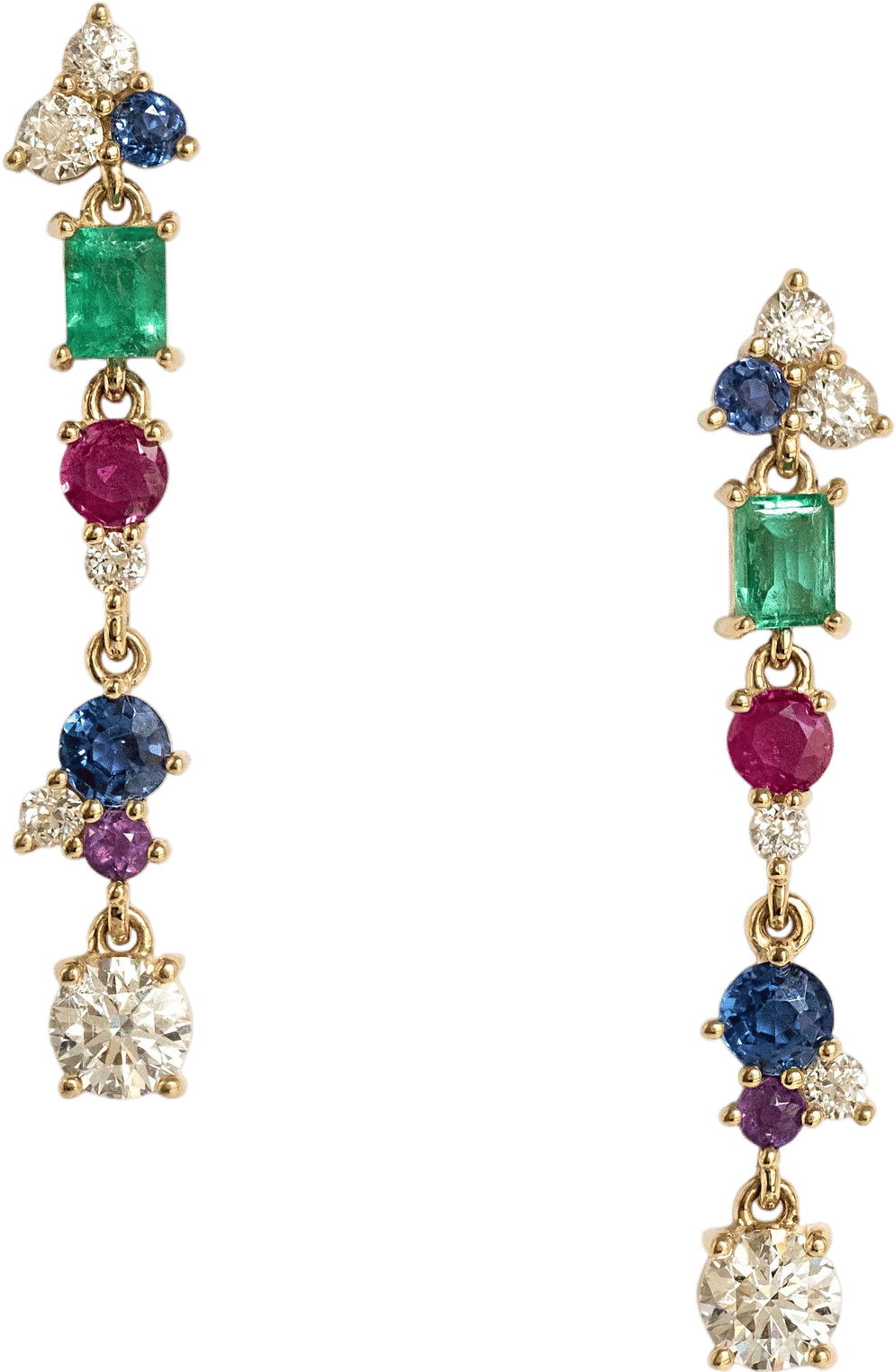Emerald + Ruby + Sapphire + Diamond + Amethyst