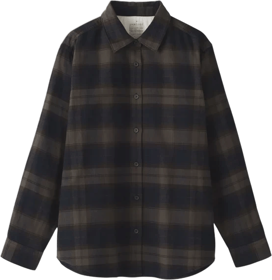 Flannel Button-Down Shirt