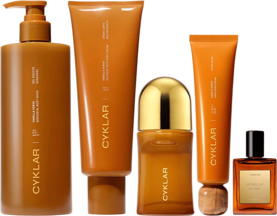 vanilla cyklar body wash & oil  [vanilla verve]