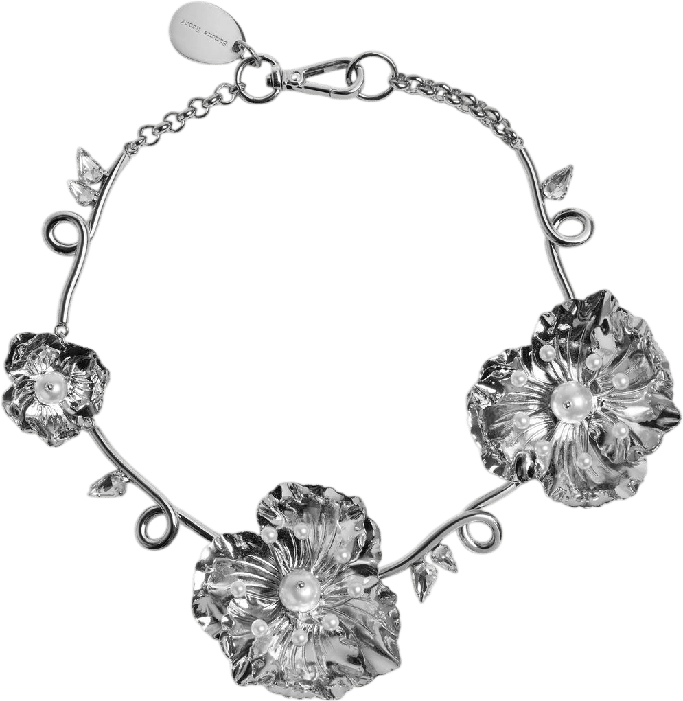 Simone Rocha Turbo Blooming Poppy Necklace