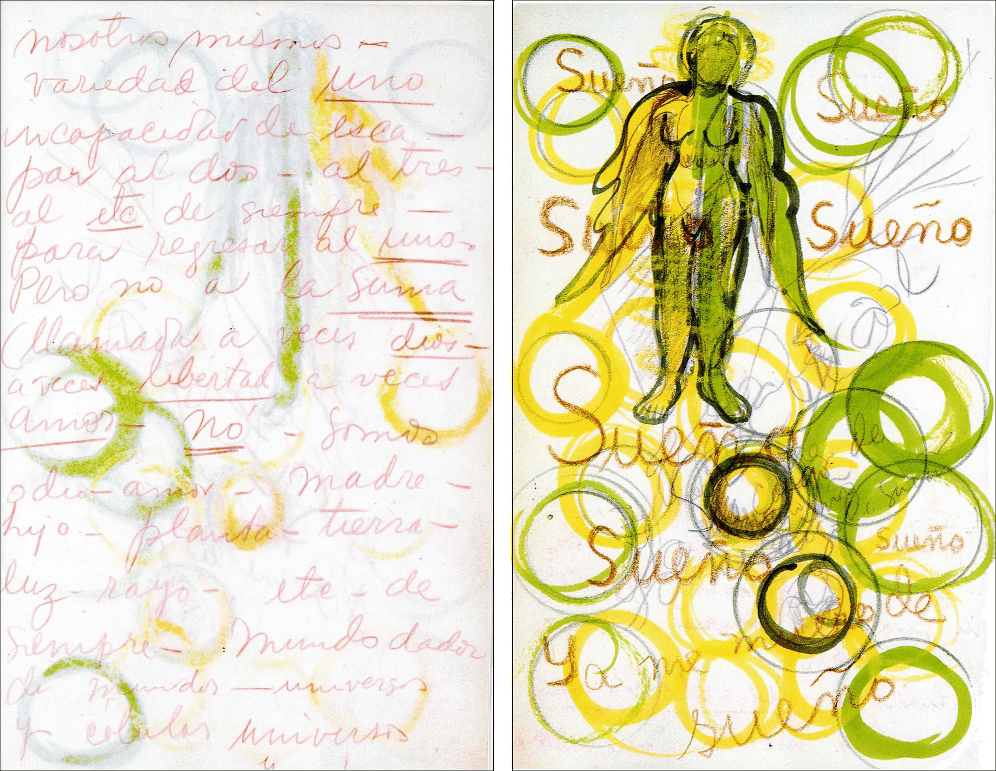 Image Bleed-Through in Frida Kahlo's Diary