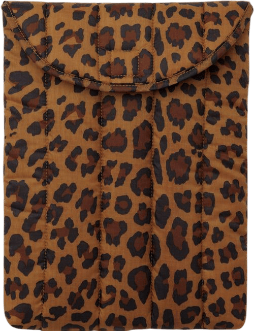 Puffy Laptop Sleeve 13"/14" Leopard - Baggu