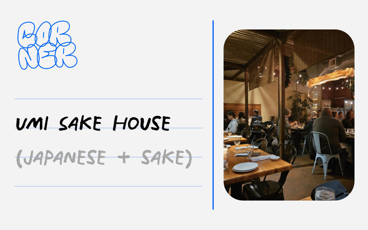 umi sake happy hour @ 10pm