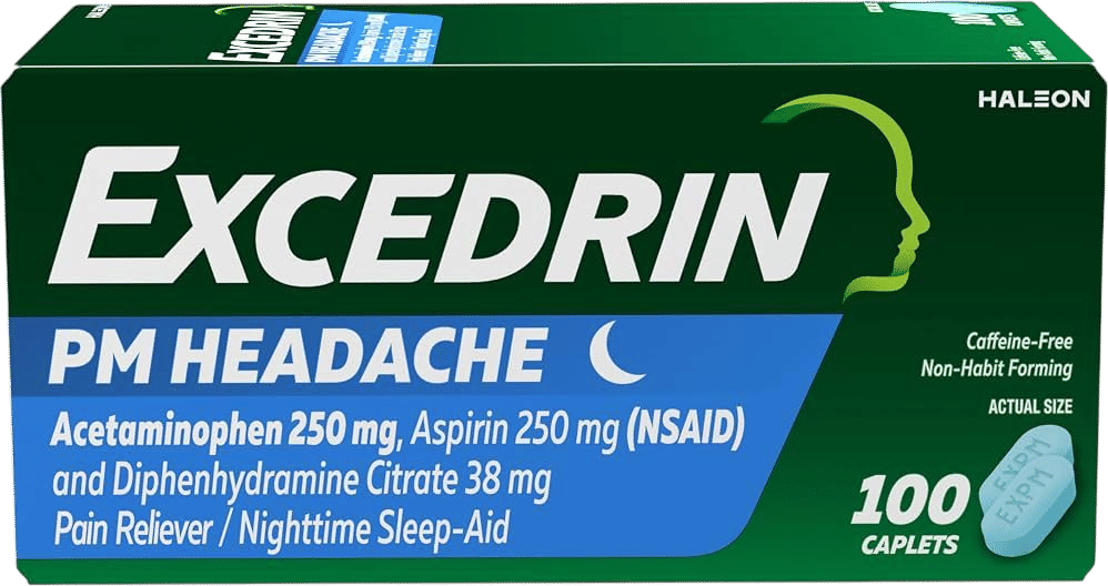 Excedrin PM Headache Relief Caplets