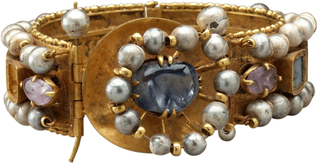 Byzantine Jeweled Bracelet (one of pair), the MET