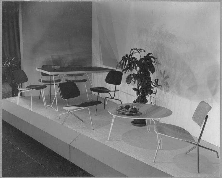 From Trauma to Chairs (Introduction of Eames Plywood Chairs, 1946)