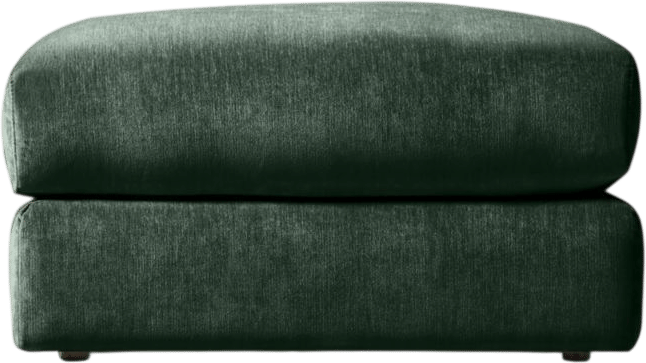 Berkeley Jade Performance Velvet Ottoman