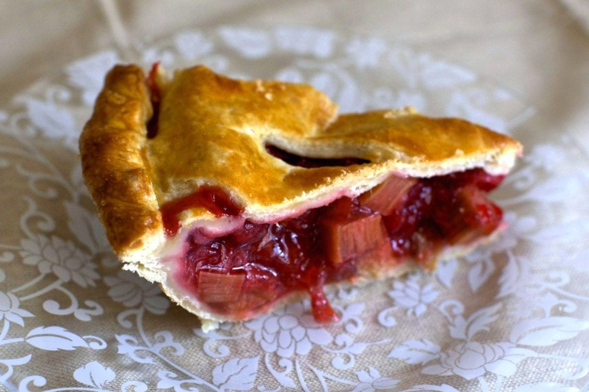Strawberry-Rhubarb Pie Recipe