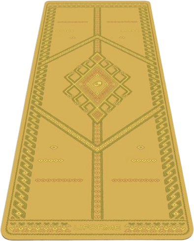 liforme majestic carpet golden sand