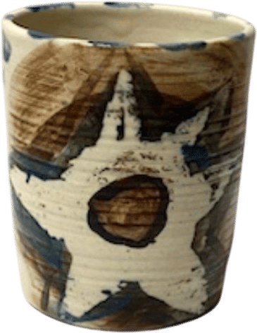 Hand painted tumbler
