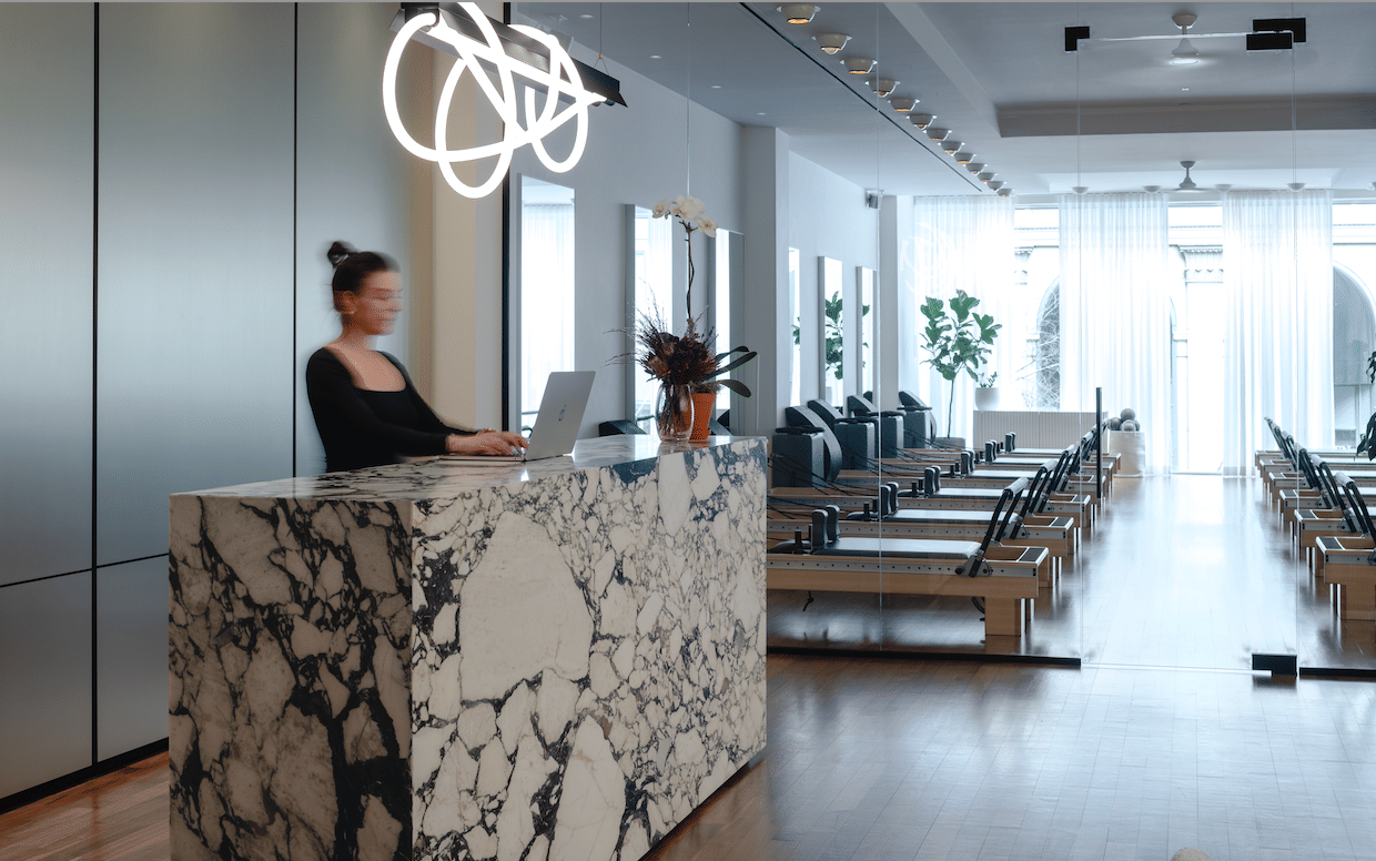 Private Pilates class at MTLPILATES