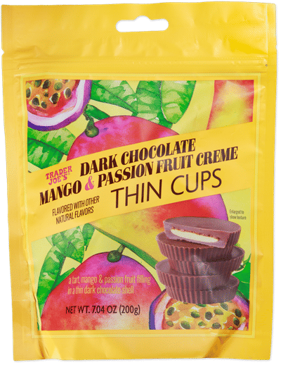 Trader Joe's Dark Chocolate Mango Passionfruit Cremes