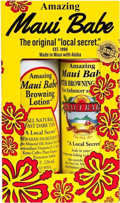 Maui Babe Browning Lotion and After sun lotion
