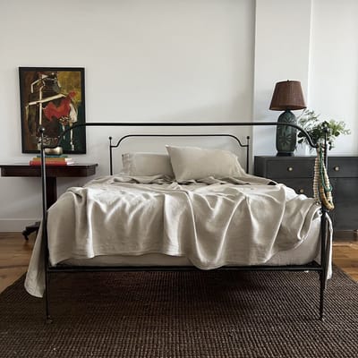 Eco Natural Belgian Linen Sheet Set