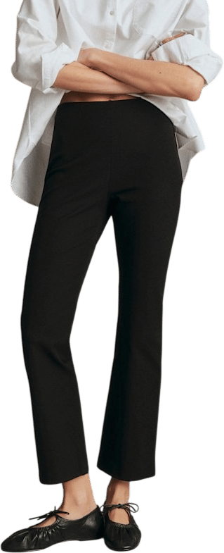 Ciara Trousers - Black - Organic Cotton - Sézane