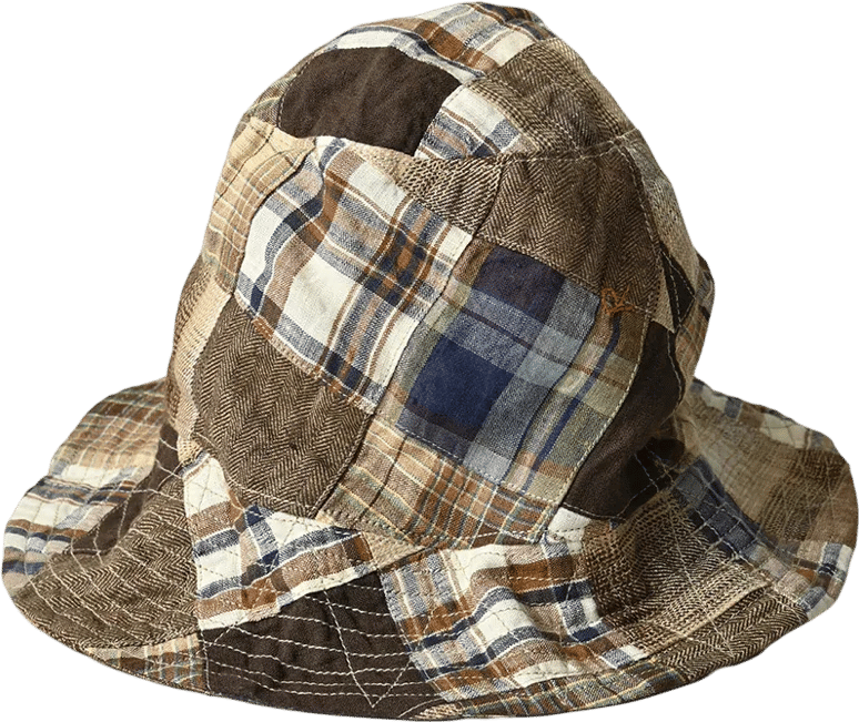 Linen Patchwork Hat