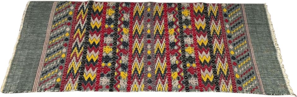 Vintage Mid Century Modern Decorative Wall Hanging Tapestry geometric pattern