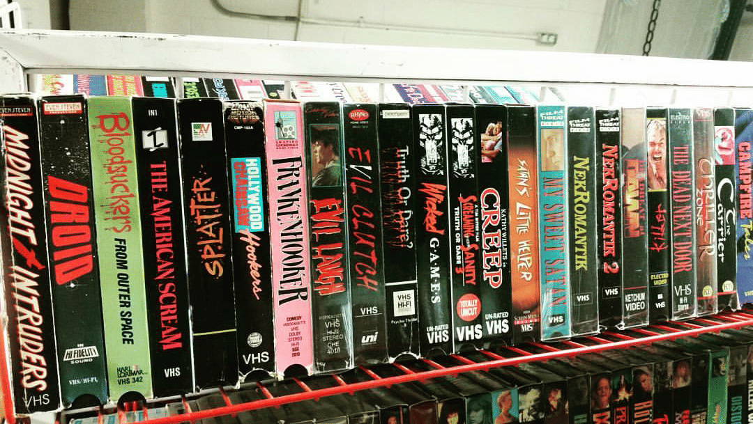 collecting VHS tapes