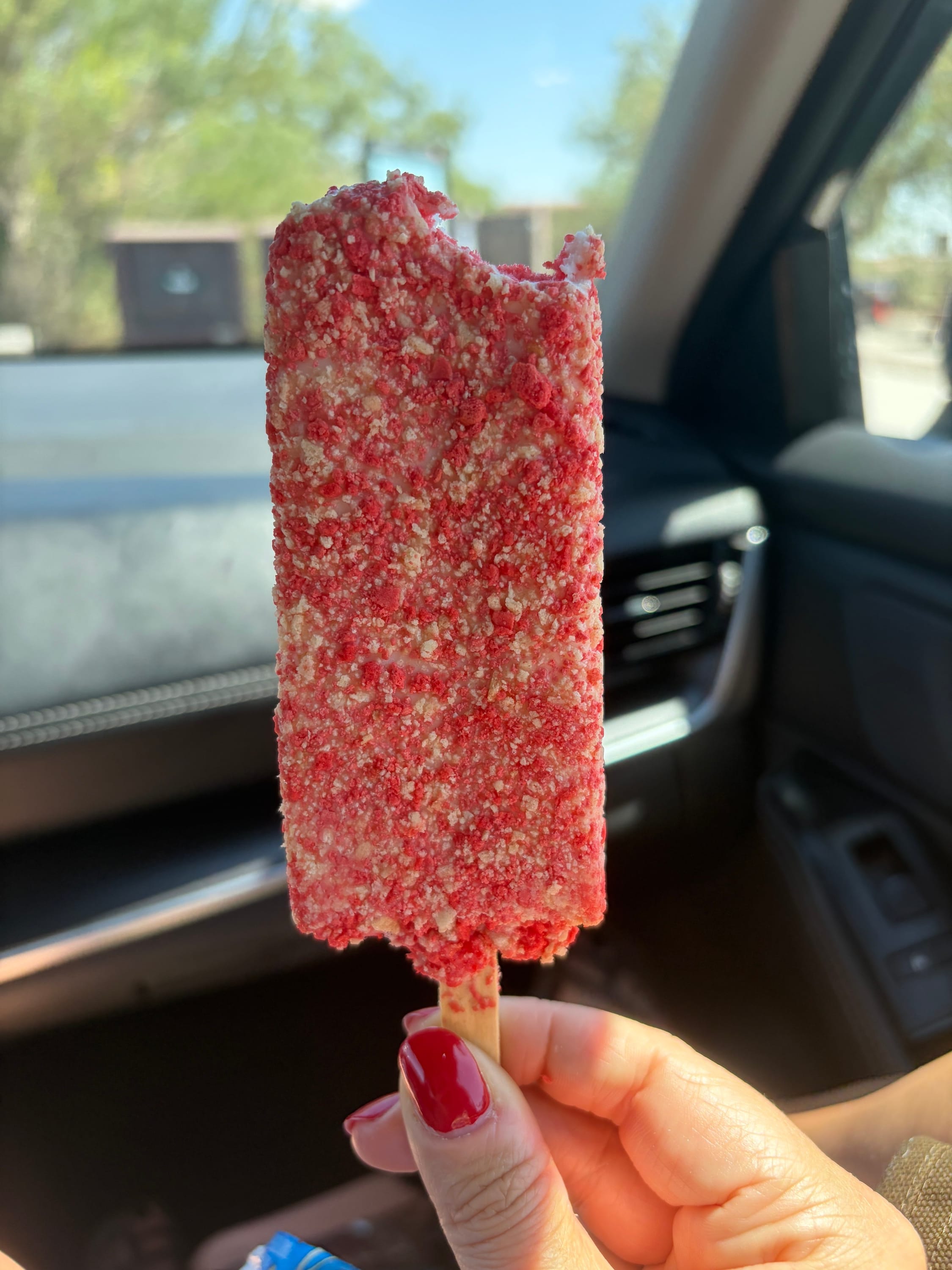 Strawberry shortcake bar