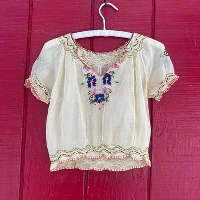 1920s Folk Blouse