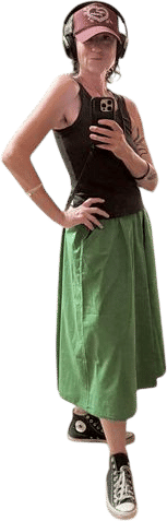 Curator SF Fawn Skirt Poplin