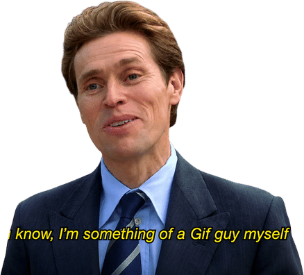 Responding to text with GIFs