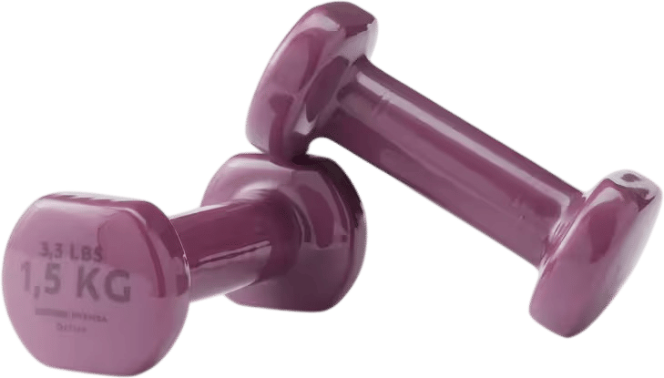 Decathlon 1.5 kg Dumbbells
